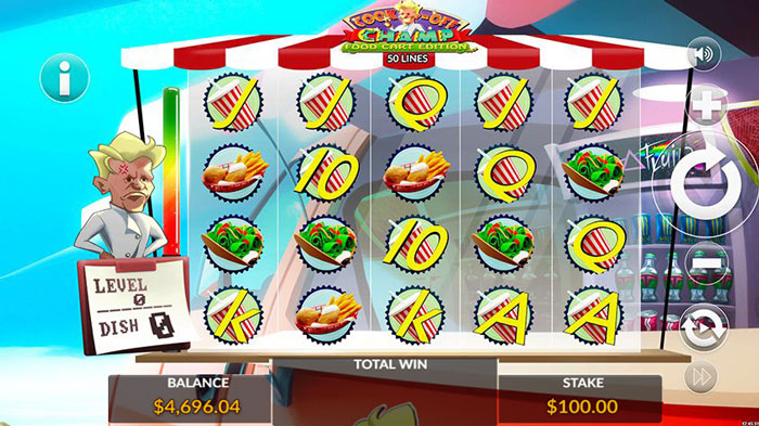 Cook-off champ slot gameplay